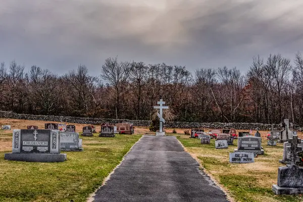 Saint Peter Paul Orthodox Cemetery Centralia Pennsylvania Usa — Stock Photo, Image