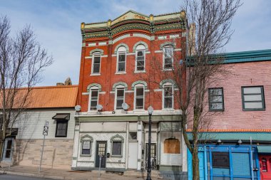 Şehir merkezi Shenandoah Pennsylvania ABD