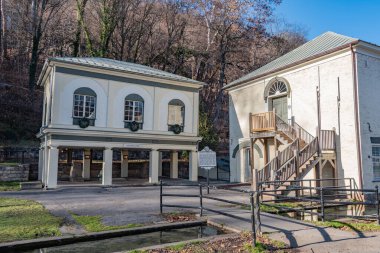 Berkeley Springs 'teki hamamlar, Batı Virginia ABD