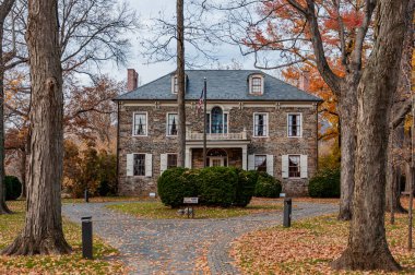 Fort Hunter Malikanesi Güzel bir Sonbahar Günü, Harrisburg Pennsylvania ABD