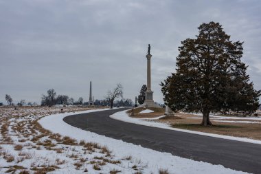 Kardan sonra Hancock Caddesi, Gettysburg Pennsylvsnia ABD