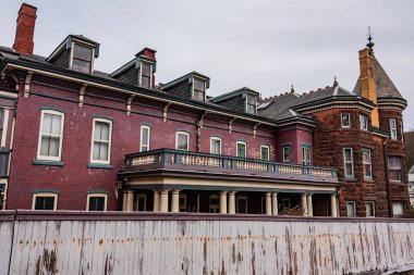 Tarihi Şehir Merkezi Ashland Pennsylvania, ABD