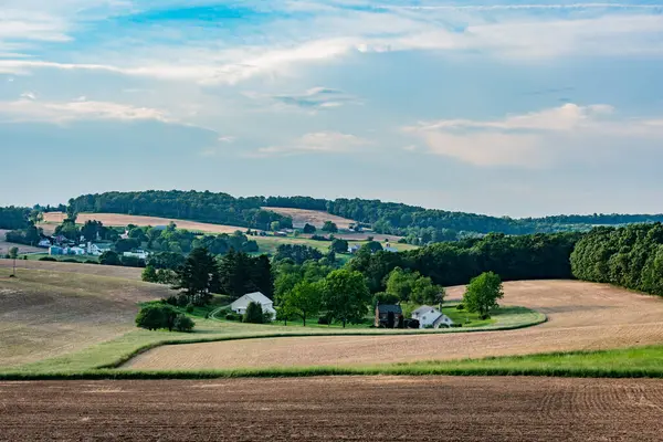 Dusk, Pennsylvania ABD 'deki York County Çiftliği