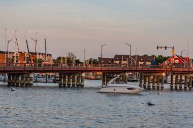 Eastport-Annapolis Drawbridge Sunset, Maryland, ABD