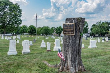 Tarihi Goodwill Mezarlığı, Gettysburg Pennsylvania ABD