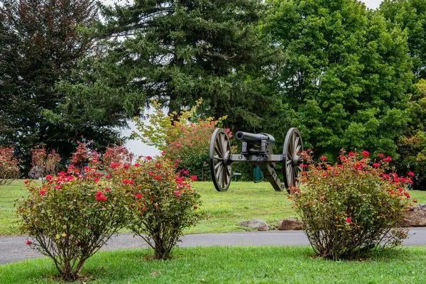 Evergreen Mezarlığı 'ndaki Topçu Pozisyonu, Gettysburg Pennsylvania ABD