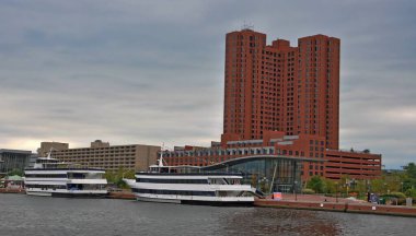 Baltimore Limanı 'ndaki tur tekneleri, Maryland ABD