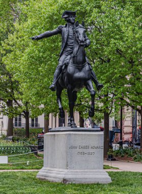 John Eager Howard anıtı, Mount Vernon, Baltimore MD USA