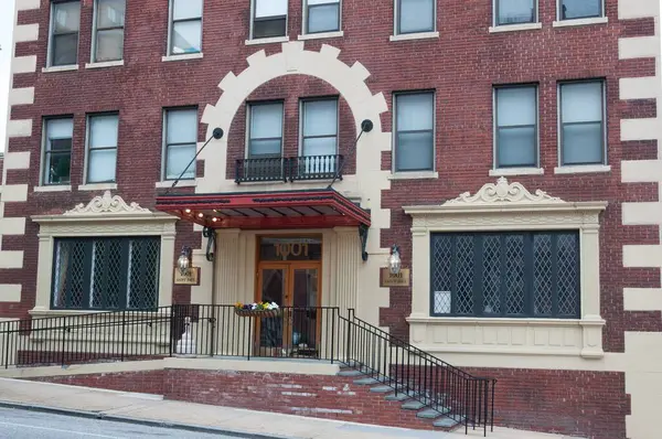 Mount Vernon 'daki güzel mimarlık, Baltimore MD USA