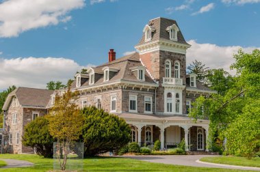 Cylburn Malikanesi 'nin önü, Baltimore Masryland ABD
