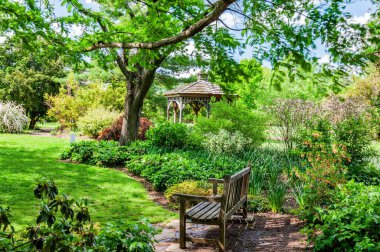 Cylburn Botanik Bahçesi 'nde Huzurlu Bir Yer, Maryland ABD
