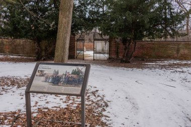 The Ridgely Family Cemetery, Hampton National Historic Site, Towson Maryland clipart