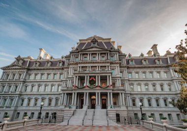 Eyalet, Savaş ve Donanma Binası, Washington, DC Tatil sezonu boyunca