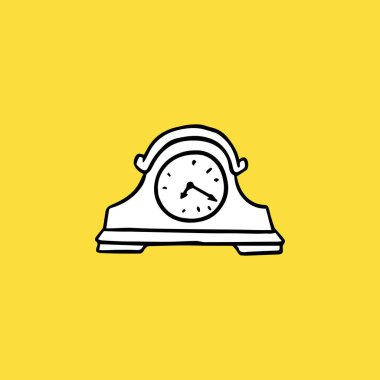 Antika Saat Çizimi, Antika, Eskiz ve Antika