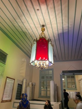 İstanbul, Beşiktaş 'taki Yahya Efendi' nin mezarından bir detay. Yüksek kalite fotoğraf