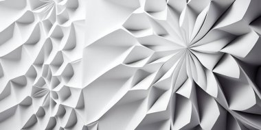 Abstract 3D White Background. Stunning 3D White Abstract Background. Elegant 3D White Abstract Design.