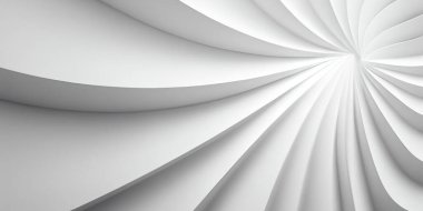 Abstract 3D White Background. Stunning 3D White Abstract Background. Elegant 3D White Abstract Design.
