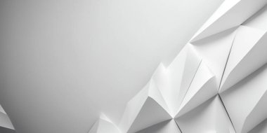 Abstract 3D White Background. Stunning 3D White Abstract Background. Elegant 3D White Abstract Design.