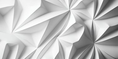 Abstract 3D White Background. Stunning 3D White Abstract Background. Elegant 3D White Abstract Design.