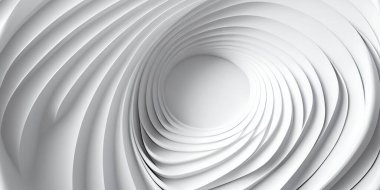 Abstract 3D White Background. Stunning 3D White Abstract Background. Elegant 3D White Abstract Design.