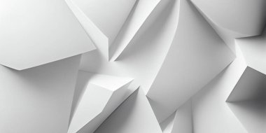Abstract 3D White Background. Stunning 3D White Abstract Background. Elegant 3D White Abstract Design.