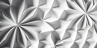 Abstract 3D White Background. Stunning 3D White Abstract Background. Elegant 3D White Abstract Design.