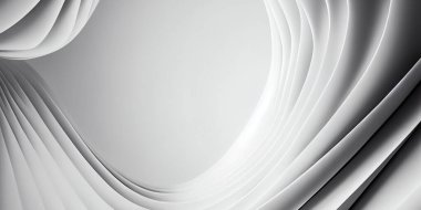 Abstract 3D White Background. Stunning 3D White Abstract Background. Elegant 3D White Abstract Design.