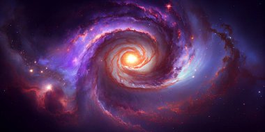 Evrendeki güzel kozmos yıldızları. Bu görüntünün unsurları Nasa tarafından desteklenmektedir