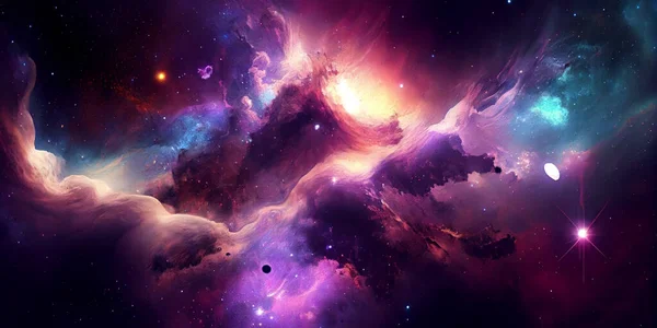 Βαθύ Διάστημα Σύμπαν Στοιχεία Αυτής Της Εικόνας Που Παρέχονται Από — Φωτογραφία Αρχείου