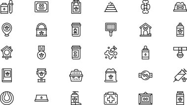 Düzenlenebilir Vuruşlu Yüksek Kalite Vektör Simgeleri Koleksiyonu simgeleri. Profesyonel ve Yaratıcı Projeler için ideal.