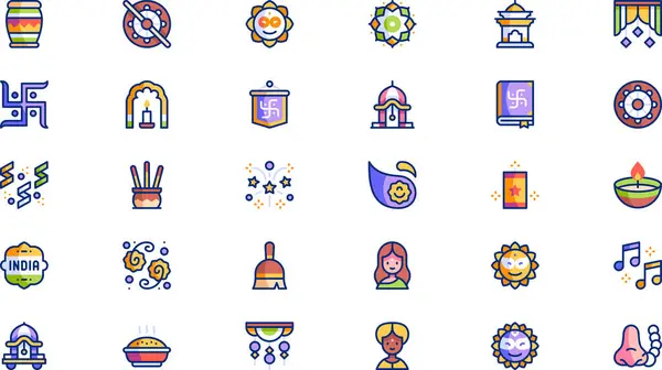 stock vector Ratha yatra icon pack High-Quality Vector Icons Collection with Editable Stroke. Ideal for Professional and Creative Projects.