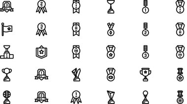 Yüksek Kalite Vektör Simgeleri Koleksiyonunu Düzenlenebilir Vuruşla ödüllendirir. Profesyonel ve Yaratıcı Projeler için ideal.