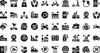 Sustainable travel icons High-Quality Vector Icons Collection with Editable Stroke. Ideal for Professional and Creative Projects. clipart