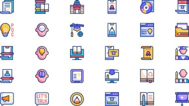 Master online icons High-Quality Vector Icons Collection with Editable Stroke. Ideal for Professional and Creative Projects. clipart