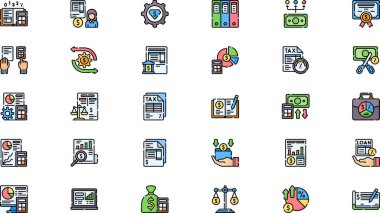 Düzenlenebilir Vuruşlu Yüksek Kaliteli Vektör Simgeleri Koleksiyonu simgeleri. Profesyonel ve Yaratıcı Projeler için ideal.