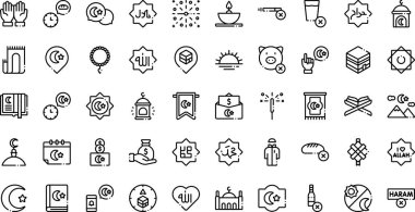 Düzenlenebilir Vuruşlu Yüksek Kaliteli Vektör Simgeleri Koleksiyonu. Profesyonel ve Yaratıcı Projeler için ideal.