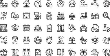 Düzenlenebilir Vuruşlu Yüksek Kaliteli Vektör Simgeleri Koleksiyonu. Profesyonel ve Yaratıcı Projeler için ideal.