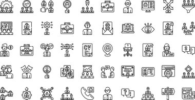 Düzenlenebilir Vuruşlu Yüksek Kalite Vektör Simgeleri Koleksiyonu. Profesyonel ve Yaratıcı Projeler için ideal.