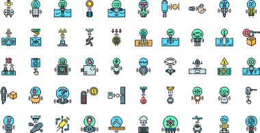 Sensors icons .. High-Quality Vector Icons Collection with Editable Stroke. Ideal for Professional and Creative Projects. clipart