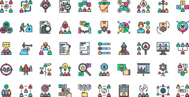 Grup simgeleri Düzenlenebilir Vuruşlu Yüksek Kaliteli Vektör Simgeleri Koleksiyonu. Profesyonel ve Yaratıcı Projeler için ideal.