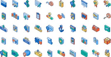 Seo tanıtım simgeleri Yüksek Kaliteli Vektör Simgeleri Koleksiyonu Düzenlenebilir Vuruşlu. Profesyonel ve Yaratıcı Projeler için ideal.