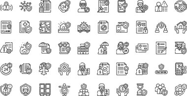 High-Quality Vector Icons Collection with Editable Stroke. Ideal for Professional and Creative Projects. clipart