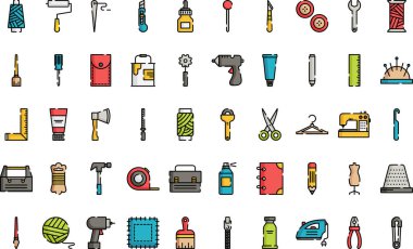 Düzenlenebilir Vuruşla Yüksek Kalite Vektör Simgeleri Koleksiyonu Dikiliyor. Profesyonel ve Yaratıcı Projeler için ideal.