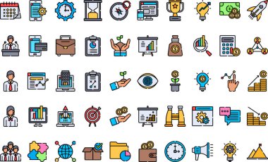 Düzenlenebilir Vuruşla Yüksek Kalite Vektör Simgeleri Koleksiyonunu Başlatır. Profesyonel ve Yaratıcı Projeler için ideal.