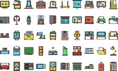 Düzenlenebilir Vuruşlu Çalışma Alanı simgeleri Yüksek Kaliteli Vektör Simgeleri Koleksiyonu. Profesyonel ve Yaratıcı Projeler için ideal.