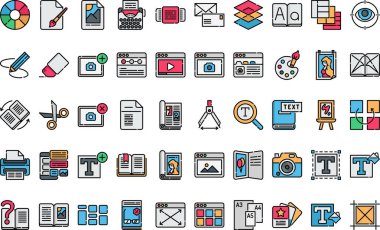 Editorial icons  High-Quality Vector Icons Collection with Editable Stroke. Ideal for Professional and Creative Projects. clipart