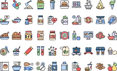 Düzenlenebilir Vuruşlu Yüksek Kalite Vektör Simgeleri Koleksiyonu. Profesyonel ve Yaratıcı Projeler için ideal.