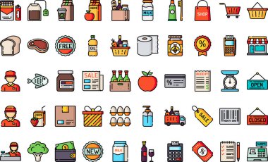 Düzenlenebilir Vuruşlu Yüksek Kaliteli Vektör Simgeleri Koleksiyonu simgeleri. Profesyonel ve Yaratıcı Projeler için ideal.