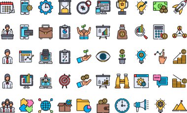 Düzenlenebilir Vuruşla Yüksek Kalite Vektör Simgeleri Koleksiyonunu Başlatır. Profesyonel ve Yaratıcı Projeler için ideal.