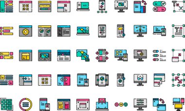 Karşılık tasarım simgeleri Düzenlenebilir Vuruşlu Yüksek Kalite Vektör Simgeleri Koleksiyonu. Profesyonel ve Yaratıcı Projeler için ideal.